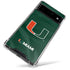 University of Miami Green Jersey Google Pixel 6 Clear Case